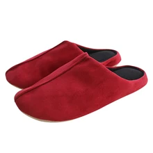 Wholesale Winter Warm Lovely Velvet Ladies Home Anti Slip Men Slippers Indoor Shoes Cotton Slippers Soft Shoe
