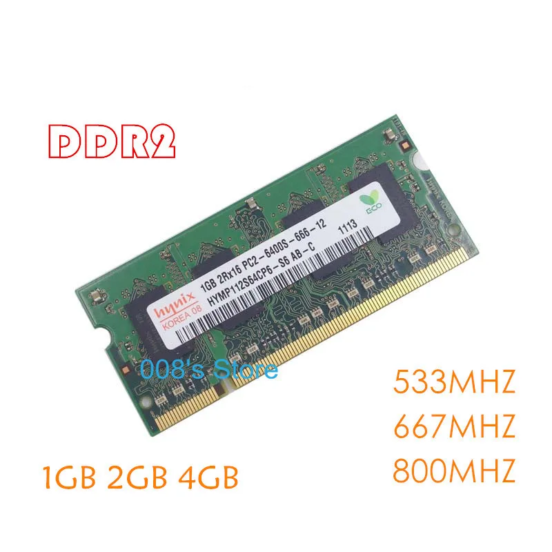 Micron 4GB 2x2GB PC2-5300 DDR2-667Mhz 200pin Non-ECC Low Density Desktop Memory
