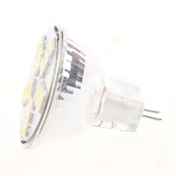 7 Вт MR11 GU4 600lm светодиодный Лампа 15 5630smd теплый белый свет