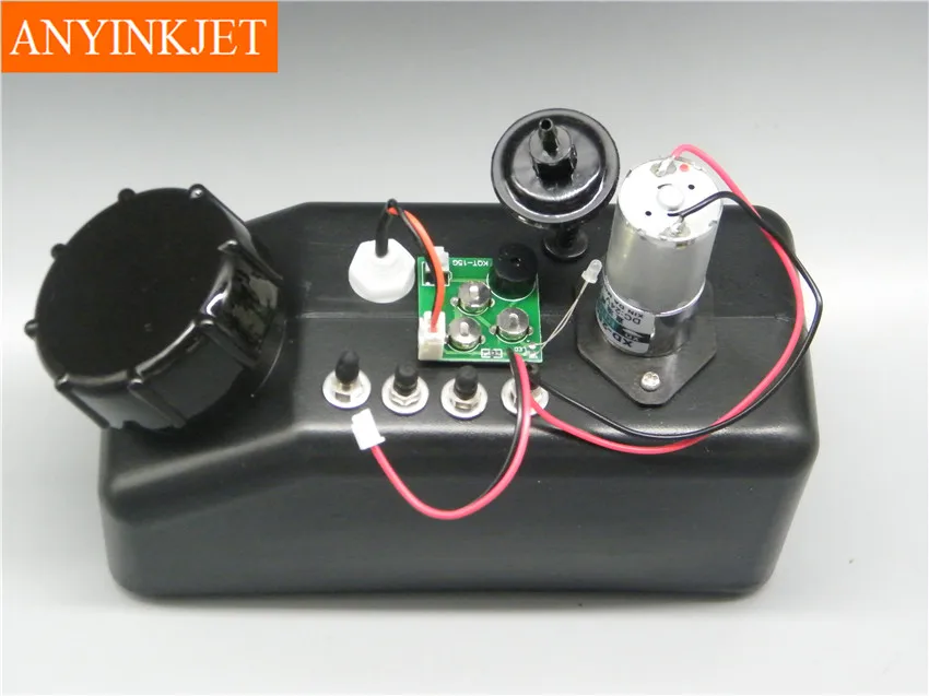 

1L UV printer white inks sub ink tank with ink liquid sensor with stirring motor with filter 3*2MM connector