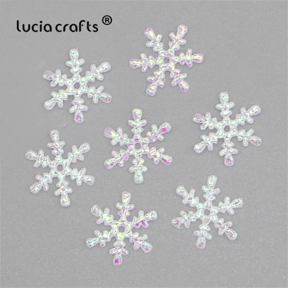 Lucia crafts 5 г/10 г мульти вариант нетканый материал Снежинка для рождественской елки пэтри украшения поставки B1302