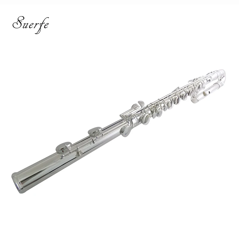 Jinbao Bass Flute C key flute Cupronickel flute musical instrument Jinbao Bass Flute C key flute Cupronickel flute musical instrument