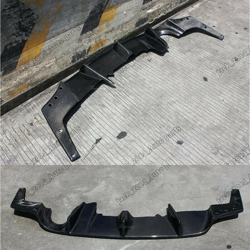 Для Honda Civic 2006 2007 2008 2009 4 двери FD2R Реальные углеродного волокна задние наборы диффузоров