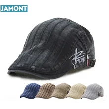 JAMONT новые мужские плоские кепки для отдыха Gorras Planas берет Мужская кепка boina casquette para homens
