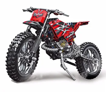 

Technic City Moto Cross Bike DECOOL Building Blocks Set Bricks Classic Model Kids Toys For Children Gift