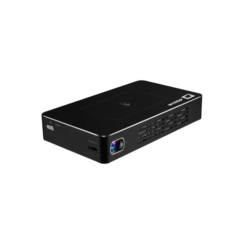 Светодиодный мини проектор AODIN T68 DLP 1 + 32 ГБ портативный HDMI в HD 1080P карманный Pico Android