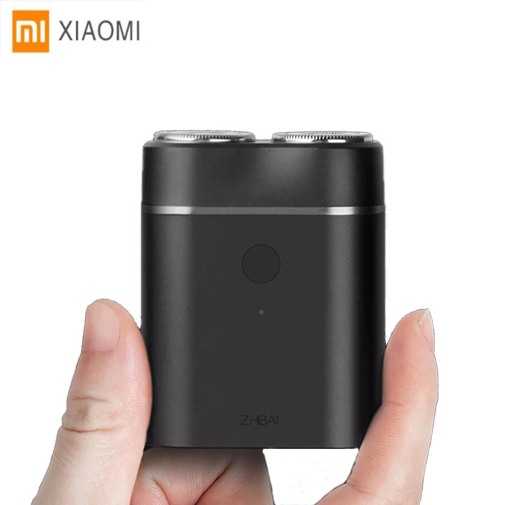 Дешево Новый оригинальный Xiaomi электробритва для мужчин Mijia бритва водостойкая влажная сухая бритва двойное кольцо лезвие USB перезаряжаемая бритва