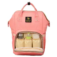 1 pc 27*21*42 CM Grande Capacité Marque Maman Multifonction Couche sac À Langer Sac de Voyage En Plein Air Sac À Dos Poussette sac à main Sac Bébé Soins