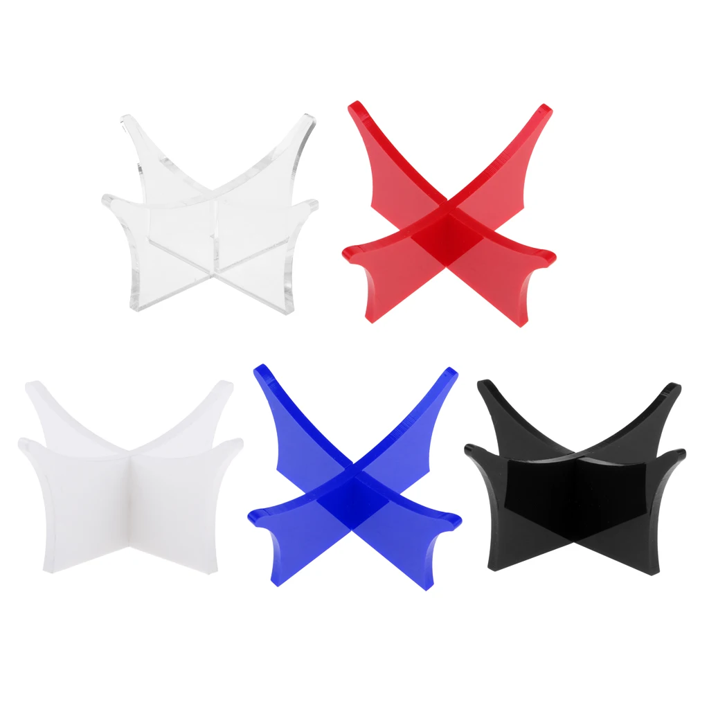 Perfeclan Acrylic Ball Stand Display Holder Stand Rack Support Base For Soccer Volleyball Basketball Football Rugby Bowling 