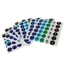 Индивидуальные печатные виниловая этикетка стикер, пользовательские клейкие наклейки компании логотип напечатанный