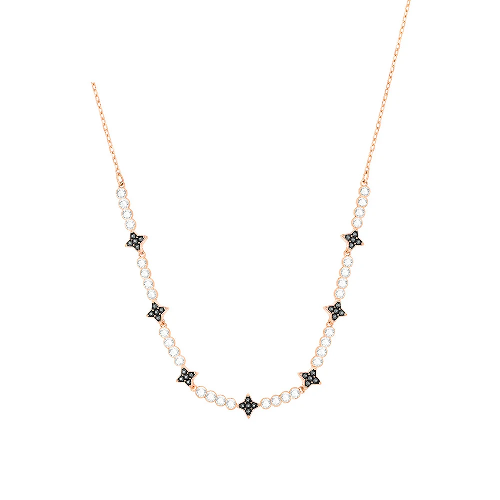 

High Quality SWA SWA HALVE Ms Star Symbol Necklace Personality 1:1 Model Necklace Ms Senior Model
