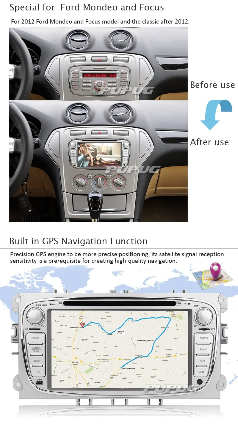 Perfect 2 Din 7 Inch In Dash Car DVD Player FOR Mondeo Focus 2012 2013 2014 Dual Core GPS Navigation Radio FM Steering wheel control 3 Perfect 2 Din 7 Inch In Dash Car DVD Player FOR Mondeo Focus 2012 2013 2014 Dual Core GPS Navigation Radio FM Steering wheel control 3