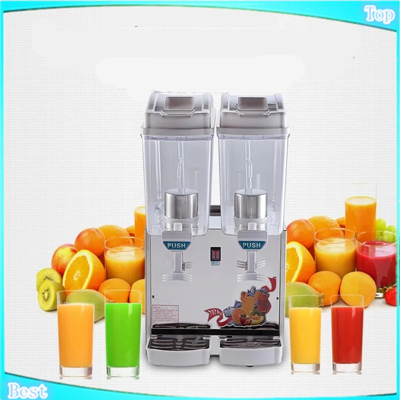 

free shippingDouble cylinder juice machine,spray Cold and hot blender machine,fruit and vegetable juice extractor,slush machine