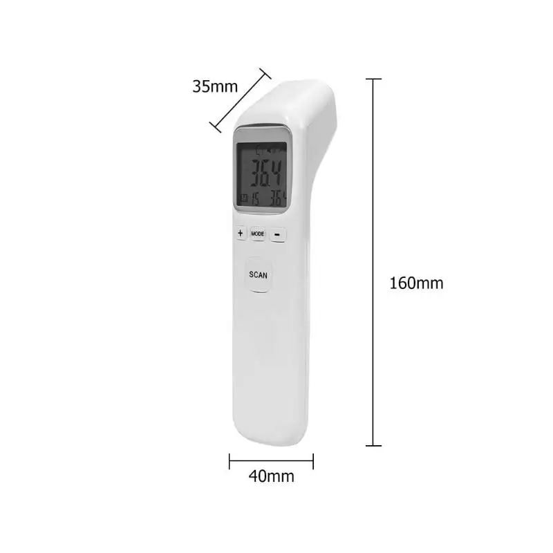 Новорожденный ребенок цифровой налобный термометр Ручной бесконтактный тела измерения температуры пистолет Baby health care