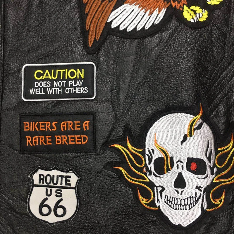 Жилет для мотоциклистов из натуральной кожи в стиле панк, ретро, Классические значки, мотоциклетная куртка для мужчин, Байкерский клубный Повседневный жилет для