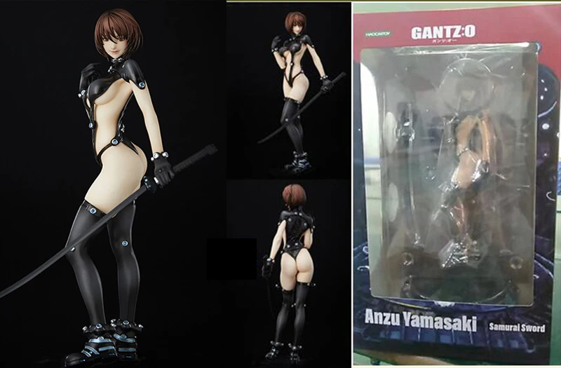 GANTZ O Sexy Shimohira Reika Anzu Yamasaki Samurai Sword PVC Action Figure Toy Doll  (9)