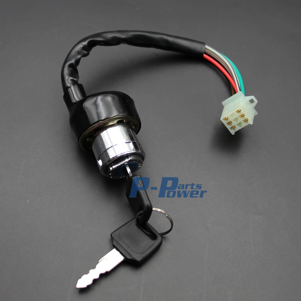 Ignition Key Switch 6 Wire 50cc 70cc 90cc 110cc 125cc