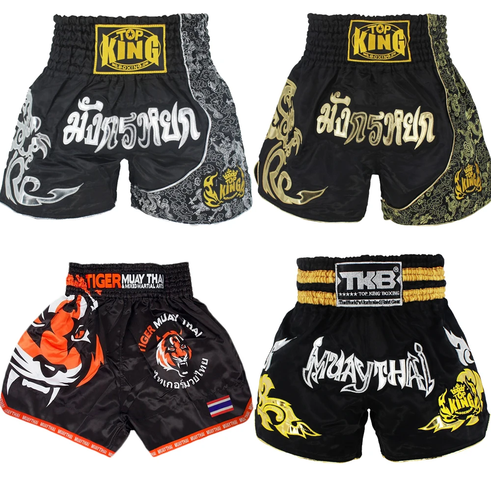 Mens Muay Thai Shorts Kick Boxing MMA Martial Arts ML