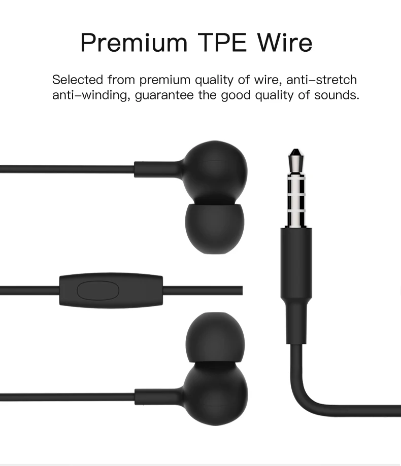 Bass Sound Wired Earphone Headphone With Microphone Headphone (8)