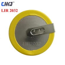 CHKJ 5 шт./лот LIR2032 3,6 V перезаряжаемая батарея для BMW дистанционного ключа слесарные инструменты поставки