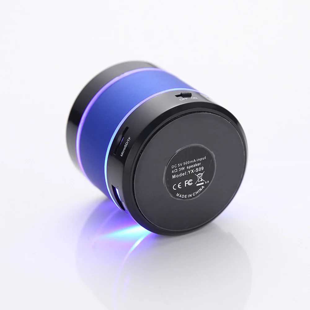 S09 беспроводной мини Bluetooth динамик сабвуфер Hands Free altavoes поддержка tf карты