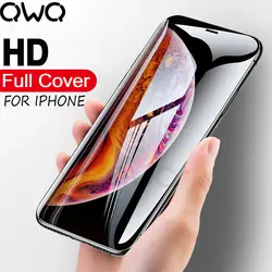 HD Ультра тонкое закаленное стекло для Apple iphone XR XS MAX X полное покрытие Защитная пленка для экрана для iphone XS MAX XR защитное стекло