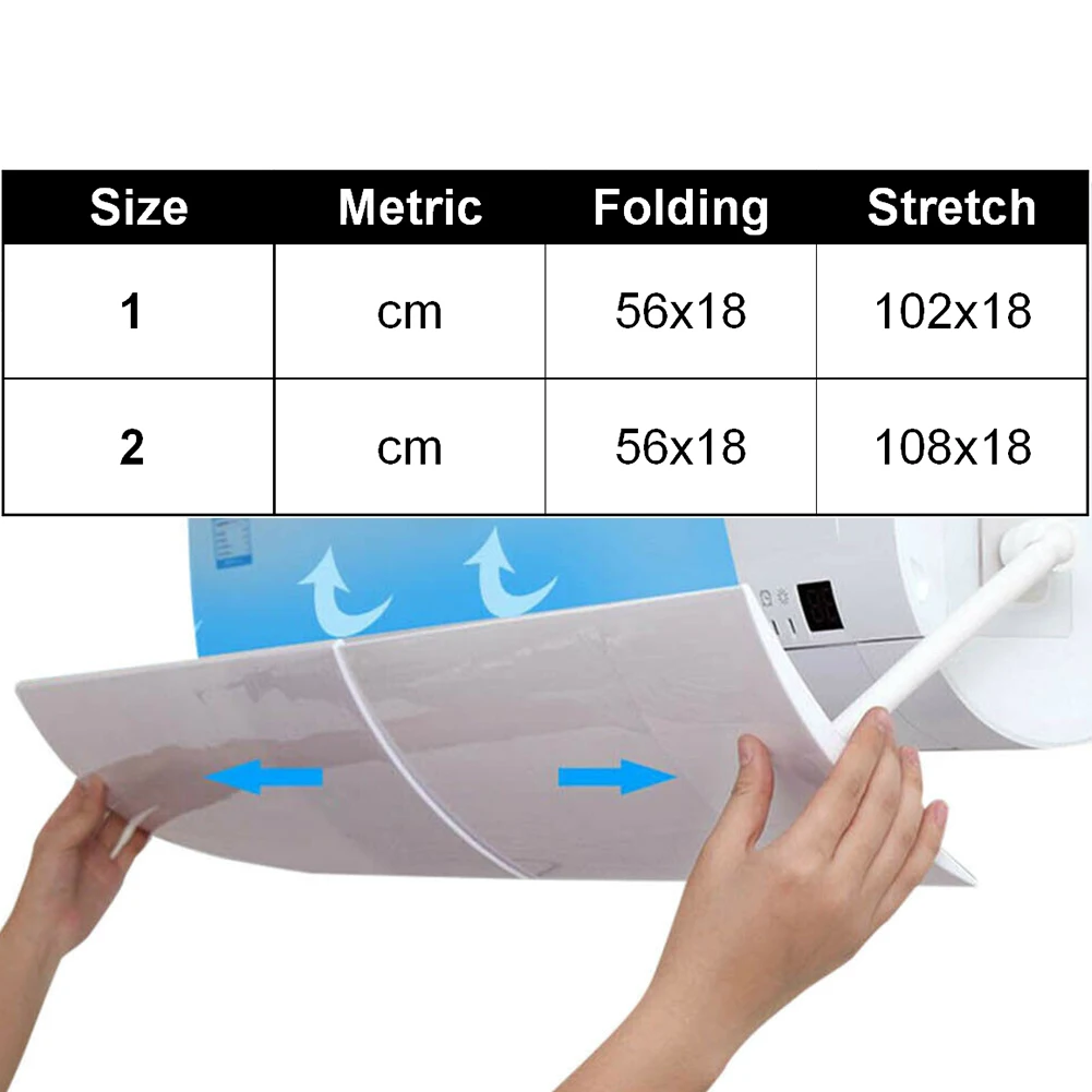 Профессиональный дефлектор лента кондиционер использовать Прочный Холодный практичный стрейч газ анти прямой удар аксессуары для дома щит от ветра