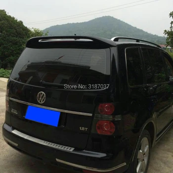 

For Volkswagen Touran Spoiler 2007-2013 ABS Plastic Unpainted Color Rear Roof Spoiler Wing Trunk Lip Boot Cover Car Styling