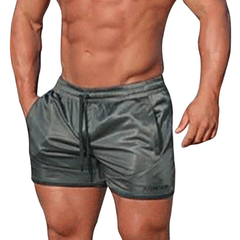 

MJARTORIA2019 Summer Male Shorts Elastic Waist Trunks Beach Running Jogging Masculine Quick Dry Fashion High Quality Shorts