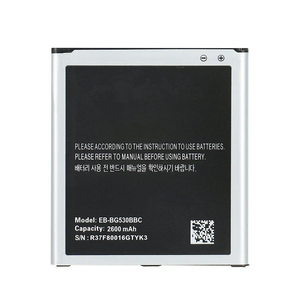 

Dinto 1pc 2600mAh EB-BG530BBC EB-BG530CBE EB-BG530BBE EB485760LU Phone Battery for Samsung Galaxy Grand Prime J3 J5 G530H