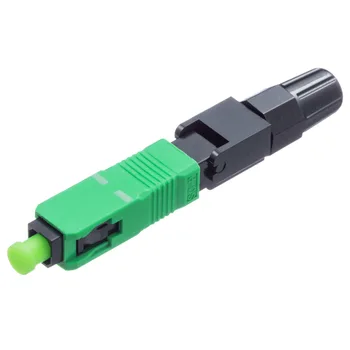

100pcs/lots FTTH Fiber Optic Quick Connector FTTH SC/APC SM Fast Connector Free shipping