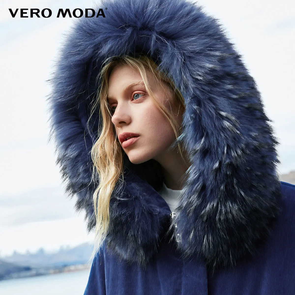  Vero Moda new braid hair collar trumpet sleeve straight down Bomber Jacket  318412519