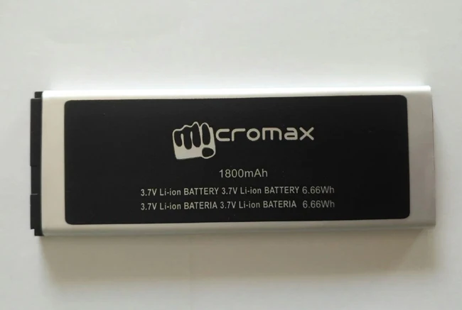 Micromax 1800 аккумулятор
