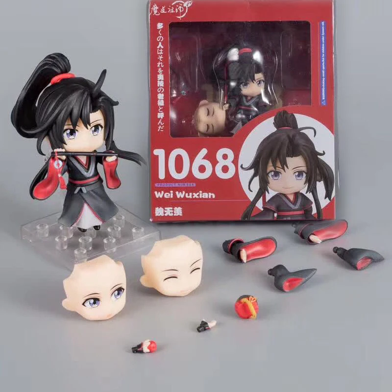 Nendoroid 1068 аниме Grandmaster of Demonic Cultivation Wei Wuxian ПВХ фигурка Коллекционная для детей игрушки подарки Brinquedos