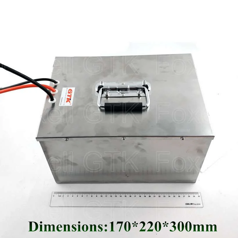 Горд 24 V 25,6 v 50AH LiFePO4 ячеек глубокий цикл 50A BMS мощность разряда Аккумулятор для лодки RV солнечной энергии ветра электродвигатель для скутера 25 v