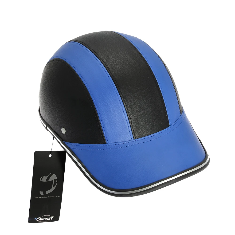 Мотоциклетный шлем CARCHET Helm Motorcross Capacete полушлем для мотоцикла ретро матовый яркий