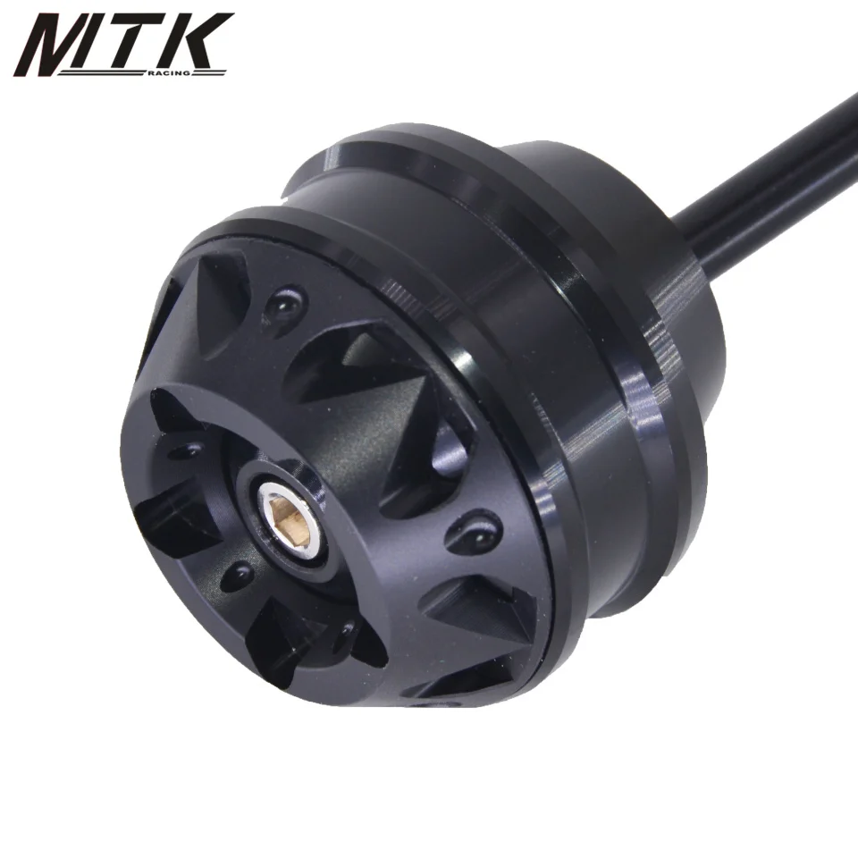 Black front wheel Для Yamaha Tmax 500 2008-2011 tamx 530 2008 2009-2011 ЧПУ изменение Мотоцикл Передние и задние колеса шаром /амортизатор - Цвет: Black front wheel