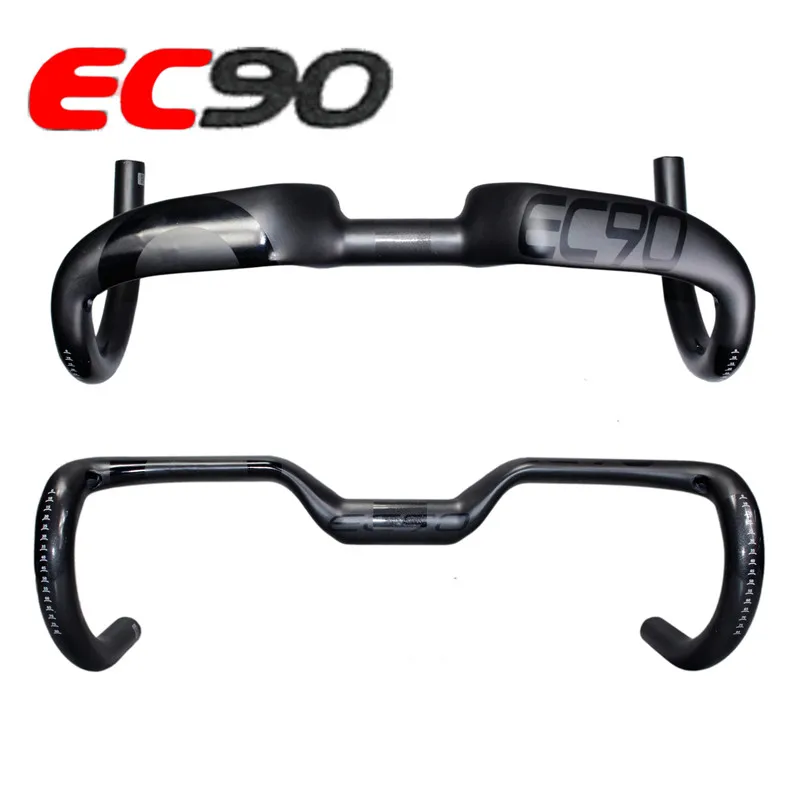 

2017 New EC90 carbon fiber carbon fiber highway bicycle thighed handle carbon handlebar road bike handlebar 400 420 440MM