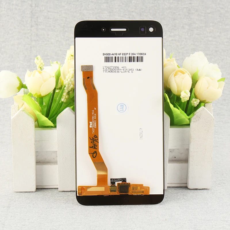 Цветной для Huawei Enjoy 7 Y6 pro 2017 SLA L02/L22/TL00 ЖК дисплей и сенсорный экран с рамкой P9 Lite Mini