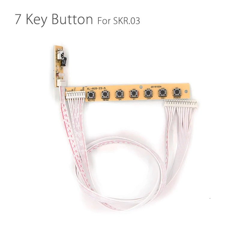 QT526C V1.3 цифровой сигнал DVB S2/T2/C ЖК ATV плата драйвера Dual USB Russian T.S512.69 + 7Key 2ch 6bit lvds