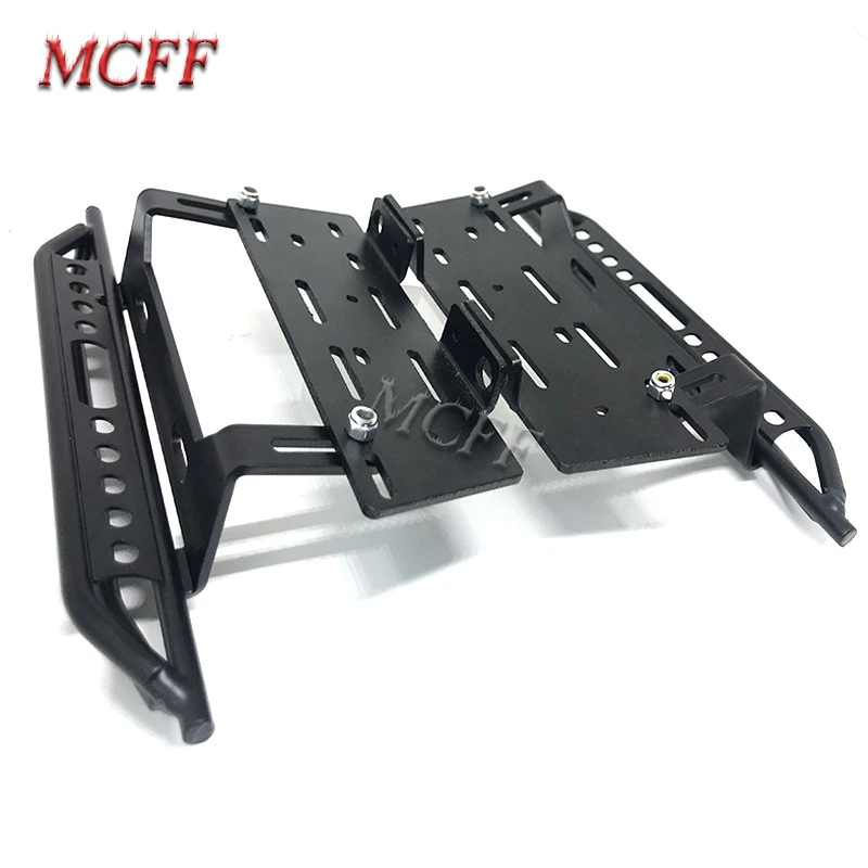 

1 Pair Metal Pedal Side Step Running Board for 1/10 RC Crawler Car Axial Scx10 SCX10 II 90046 90047 90048 Jeep