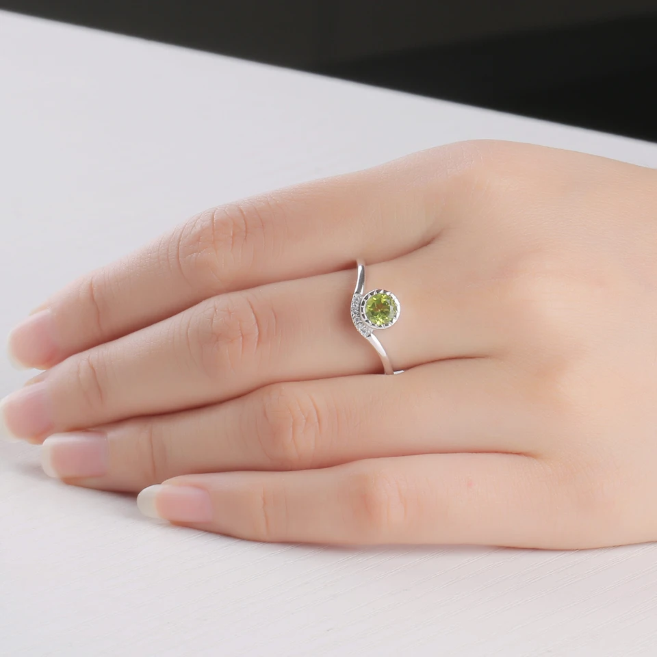 UMCHO-Peridot-silver-rings-for-women-RUJ037P-1-PC (9)