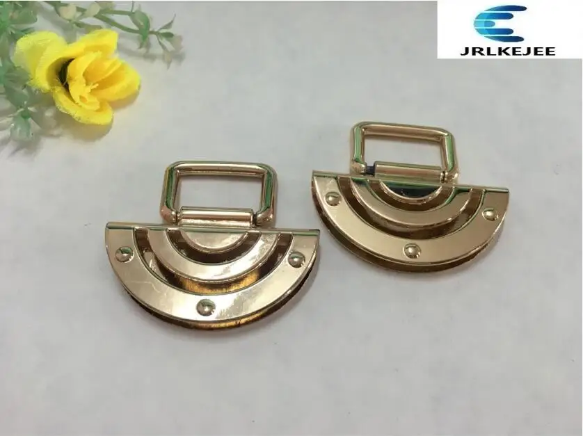 

Free shipping bag lock (20 pieces/lot) high-end handbags hardware button hook accessories diy bag hand wan fan shape