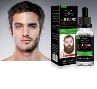 By Dhl Or Ems 100pcs Men Beard Growth Enhancer Facial Nutrition