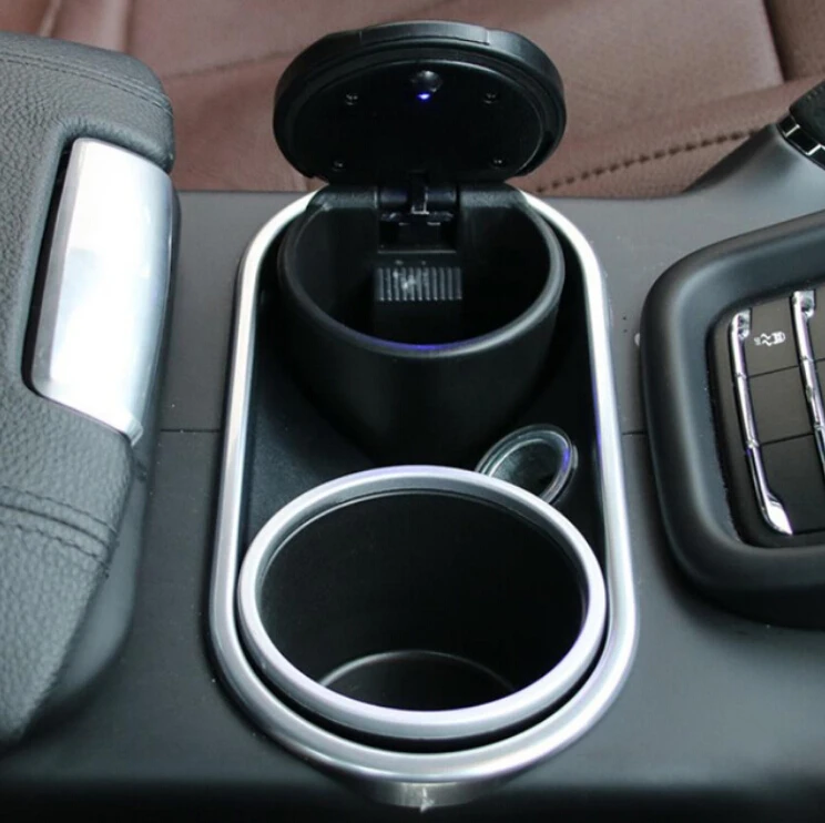 

Car Led Ash Tray Ashtray Storage Cup For Volvo S40 S60 S80 S90 V40 V60 V70 V90 XC60 XC70 XC90 Car Styling Accessories
