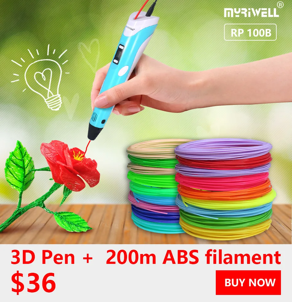 3d Ручка для печати ABS1.75 мм 20 цветов abs нити Лучший подарок для детей 3d ручка 3 d ручки экологическая безопасность пластик купить два-10