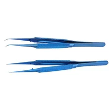 ABEDOE 2 шт. антистатические изогнутые щипцы с прямым наконечником прецизионные паяльные пинцеты набор электронных пинцетов 0,15 мм