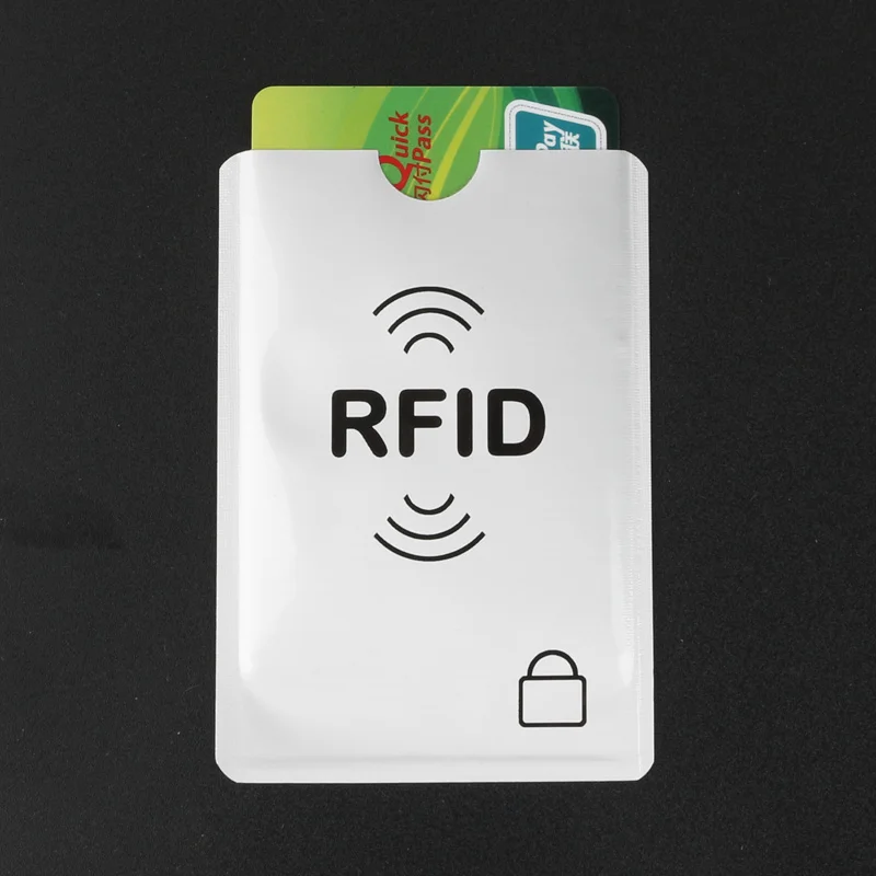 UMODIER анти кошелек Rfid Блокировка бизнес держатель для карт алюминиевый банковский