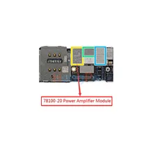 LBPA_RF 78100-20 для iphone 7 7 plus модуль усилителя мощности IC на материнской плате