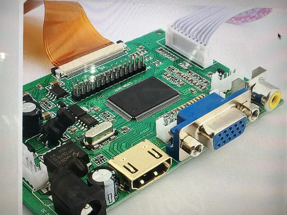 9 дюймов для Raspberry pi дисплей ЖК TFT экран модуль HDMI + VGA Видео драйвер платы Pi|9 inch lcd